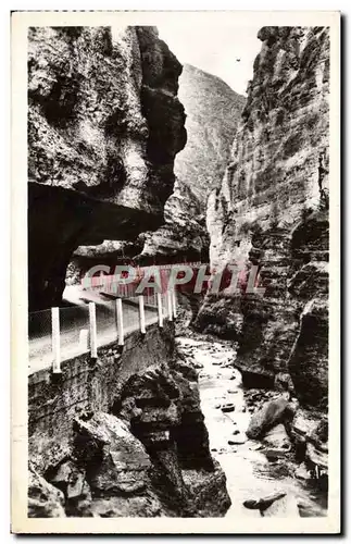 Ansichtskarte AK Les gorges du Cians La gorges a la petite Clue