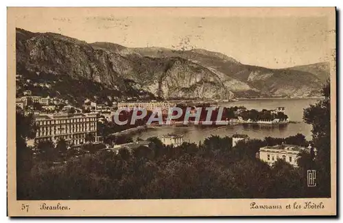 Cartes postales Beauliue Panorama et les hotels