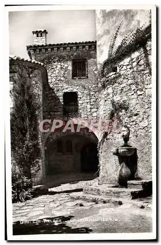 Cartes postales Eze Village Le chateau Barlow