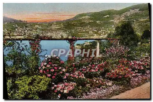 Cartes postales Pergola jardin Cote d&#39Azur