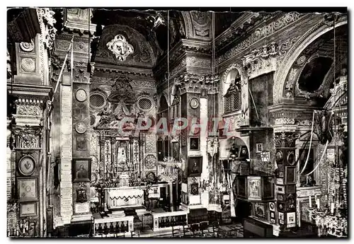 Cartes postales moderne Notre Dame De Laghet Interieur du Sanctuaire