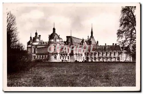 Moderne Karte Chantilly le Chateau Vu du Parc