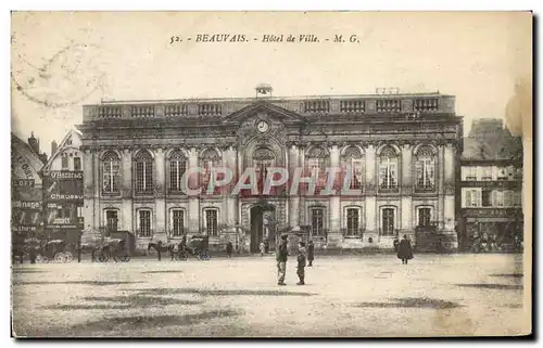 Cartes postales Beauvais Hotel de Ville