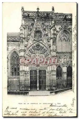 Cartes postales Tour De La Chapelle Du Saint Esprit Rue