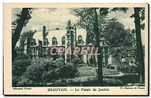 Cartes postales Beauvais Le Palais de Justice