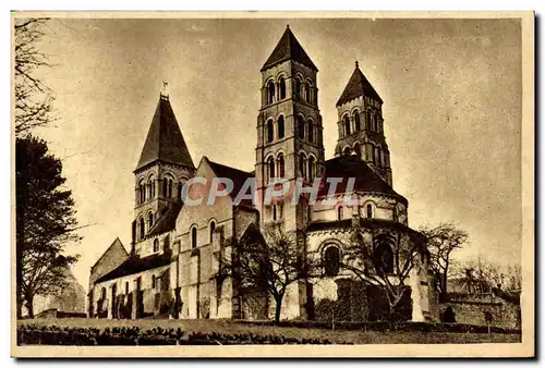 Ansichtskarte AK Morienval Eglise Notre Dame Ancienne eglise abbatiale des Benedictines