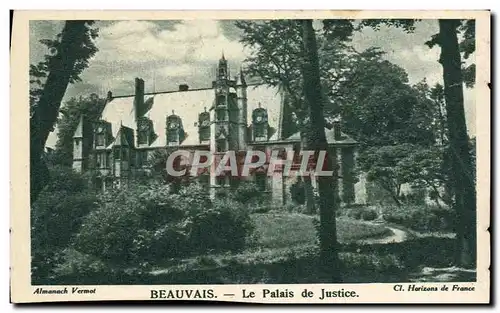 Cartes postales Beauvais Le Palais de Justice