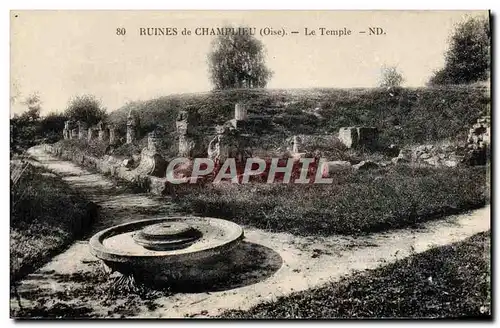 Ansichtskarte AK Ruines de Champlieu Le Temple