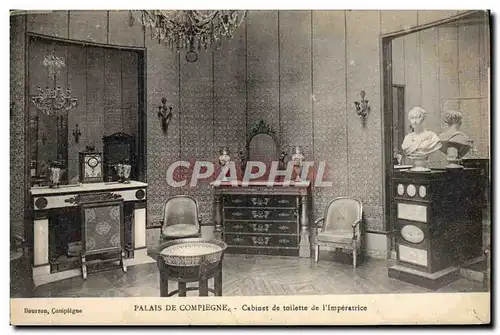 Cartes postales Palais De Compiegne Cabinet de Toilette