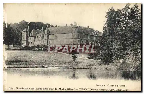 Cartes postales Environs de Ressons Sur le Matz Elincourt Ste Marguerote