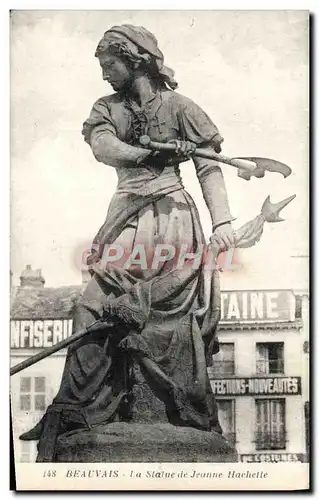 Cartes postales Beauvais La Statue de Jeanne Hachette