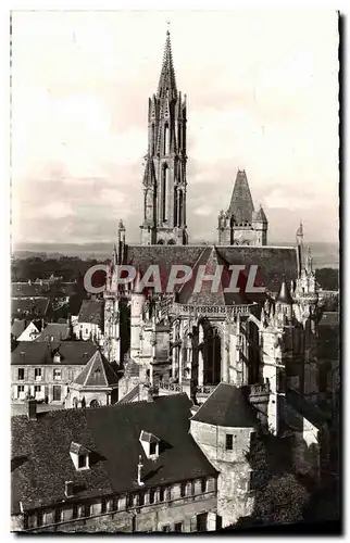 Cartes postales moderne Senlis Abside de la Cathedrale