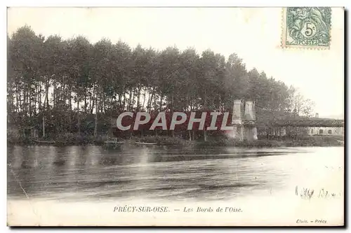 Cartes postales Precy Sur Oise Les Bords de L'Oise