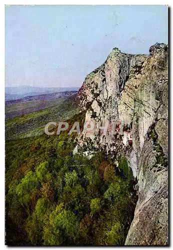 Moderne Karte La Sainte Baume Grotte et le Saint Pillon