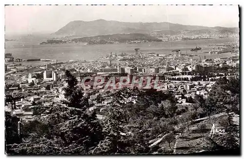 Cartes postales moderne Toulon Vue Generale La Rade