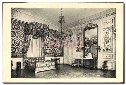 Ansichtskarte AK Chateau De Compiegne Chambre a coucher de la reine