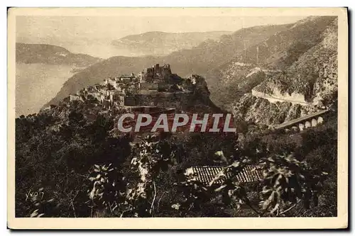 Cartes postales Eze Cote D&#39Azur