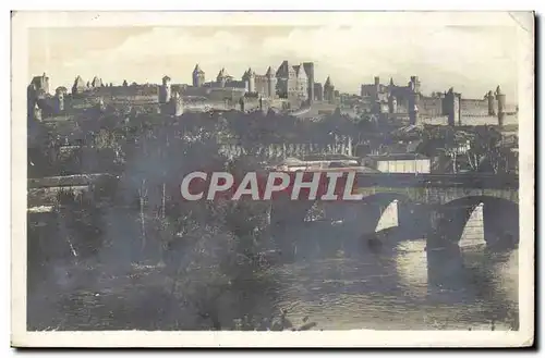 Cartes postales Carcassonne La Cite Et Les Ponts