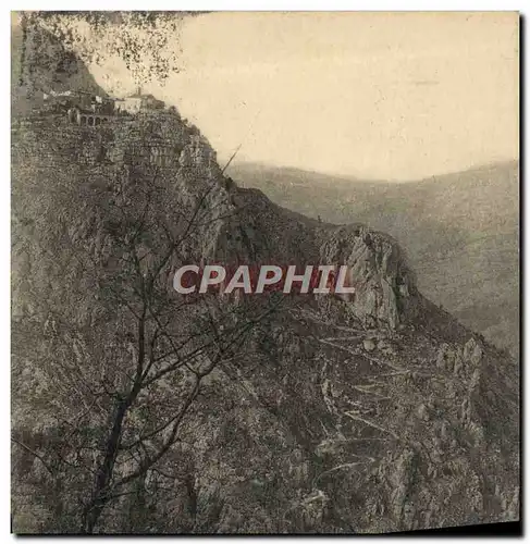 Ansichtskarte AK Le Saut Du Loup Gourdon Et Le Chemin Du Paradis