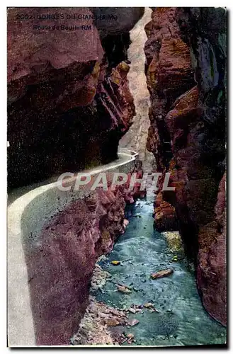 Ansichtskarte AK Gorges Du Cians Route de Beuil