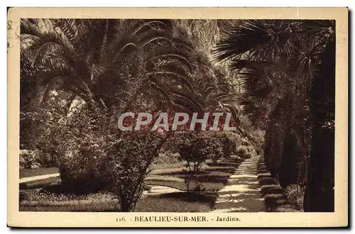 Cartes postales Beaulieu Sur Mer Jardins