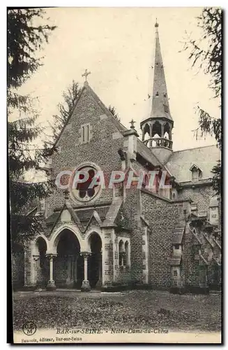 Cartes postales Bar Sur Seine Notre Dame Du Chene