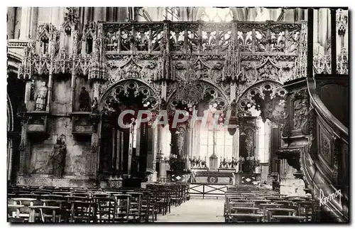 Cartes postales moderne Troyes Eglise Sainte Madeleine Jube gothique