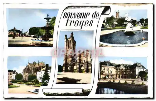 Cartes postales moderne Souvenir De Troyes