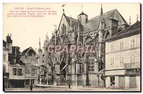 Ansichtskarte AK Troyes Eglise St Urbain