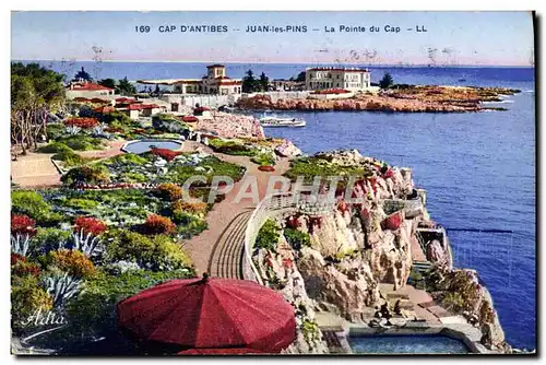 Cartes postales Cap D&#39Antibes Juan Les Pins La Pointe Du Cap