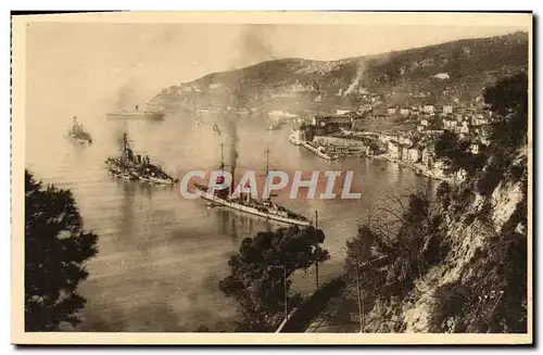 Ansichtskarte AK Villefranche La Rade Bateaux