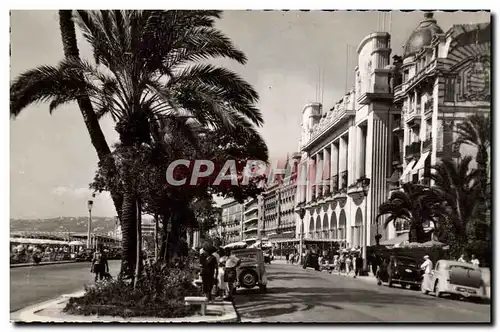 Moderne Karte Nice La Promenade Des Anglais Palais De La Mediterranee