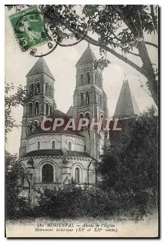 Cartes postales Morienval Abside De I'Eglise