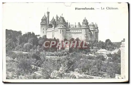 Cartes postales Pierrefonds Le Chateau