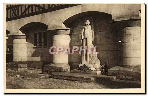 Cartes postales Rouen Place Du Marche Jeanne d&#39Arc sur son bucher