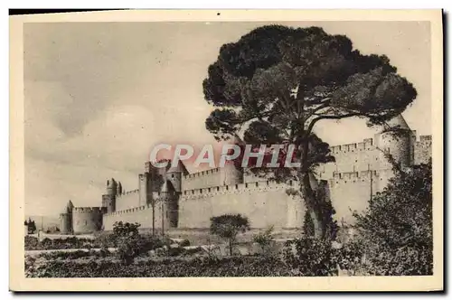 Cartes postales Cite De Carcassonne Front Sud