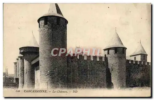 Cartes postales Cite De Carcassonne Le Chateau