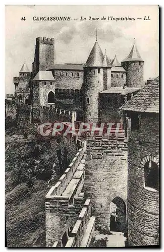 Cartes postales Cite De Carcassonne La Tour De I&#39Inquisition