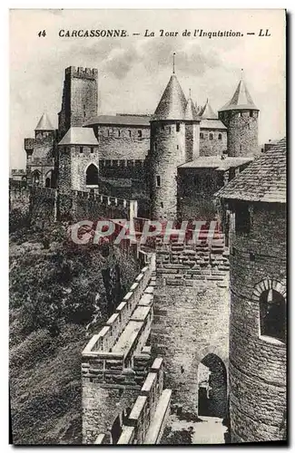Cartes postales Cite De Carcassonne La Tour De I'Inquisition