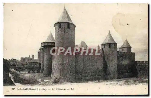 Cartes postales Carcassonne Le Chateau