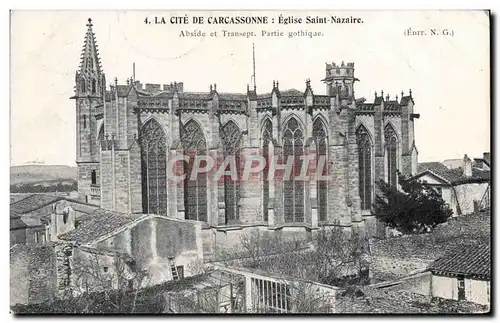 Cartes postales Cite De Carcassonne Eglise St Nazaire