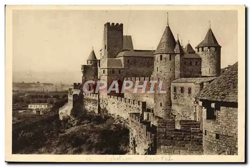 Cartes postales Cite De Carcassonne Le Chateau Comtal