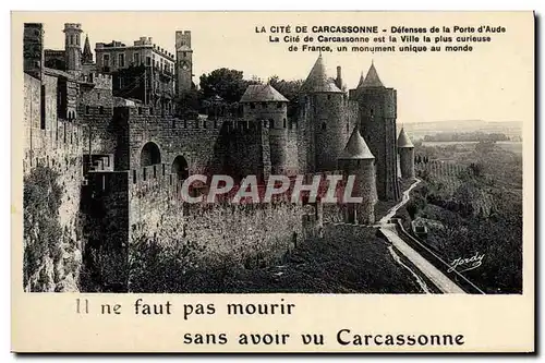 Cartes postales Cite De Carcassonne