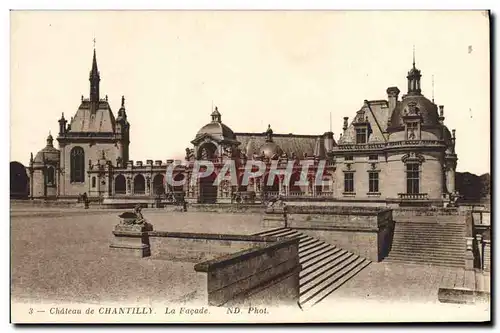Ansichtskarte AK Chanteau De Chantilly La Facade