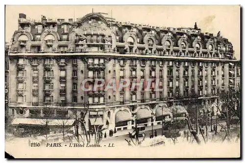 Cartes postales Paris L&#39Hotel Lutetia