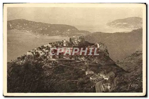 Cartes postales Eze Vue Generale