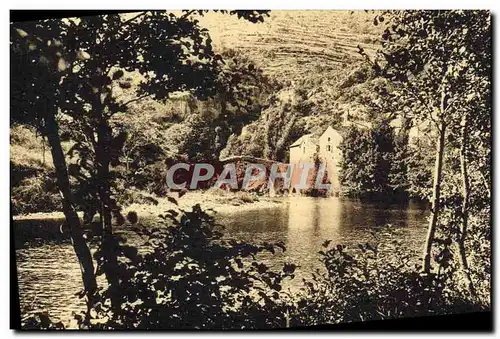 Ansichtskarte AK Vallee De La Dourbie Le Moulin De Corps