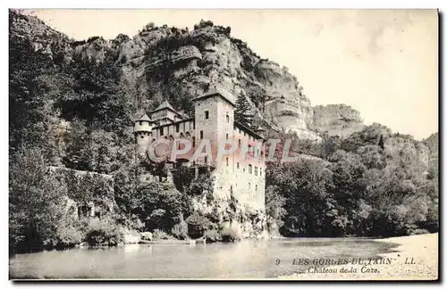 Ansichtskarte AK Les Gorges Du Tarn Chateau De La Caze