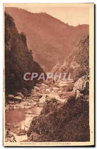 Cartes postales Entraygues Les Gorges Du Lot Pittoresque