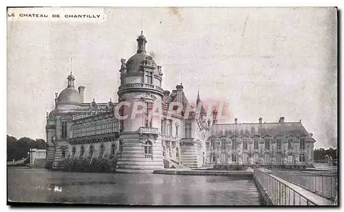 Cartes postales Le Chateau De Chantilly